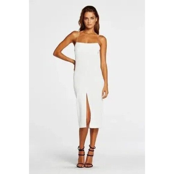 Maurie & Eve Dresses & Skirts - MAURIE AND EVE Eve Niyol Midi Dress White Size 4‎